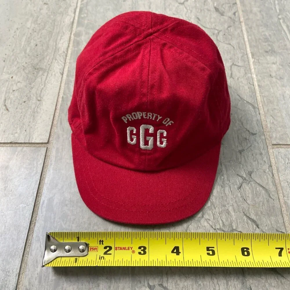 Baby Gap Cotton Baseball Hat – Red, Newborn 3–6 Months